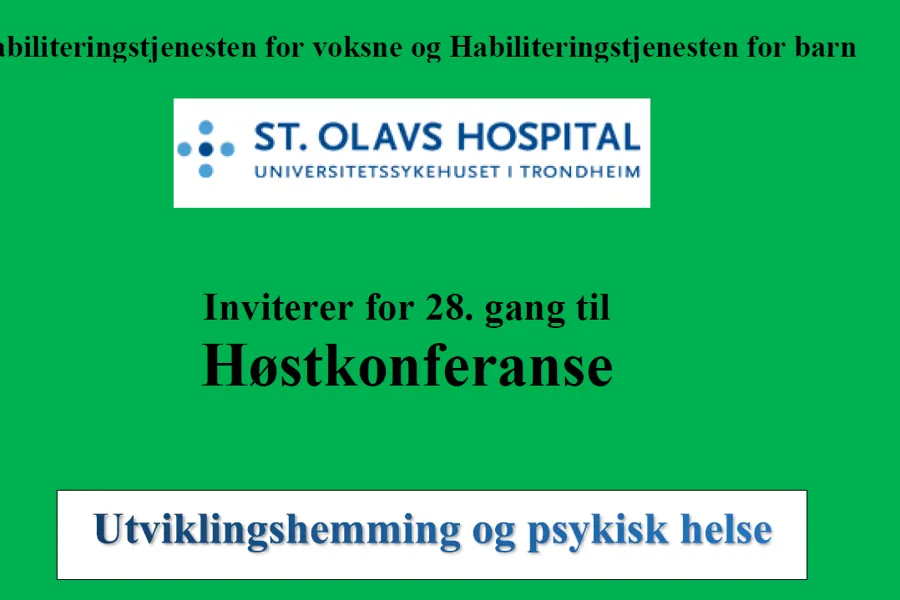 Bilde av konferansebrosjyre